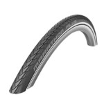 Pneu SCHWALBE MARATHON PLUS EVO REFLEX 24 x 1 (25-540) noir cranté réfléchissant