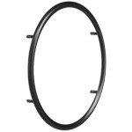 Main courante Alu 24" 540 mm CURVE 530/512 pour fauteuil roulant