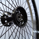 Roue fauteuil roulant sport 26 pouces moyeu sport 48 rayons