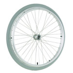 Roue complète Basique avec Chambre Economy extra 24" 540mm pour fauteuil roulant