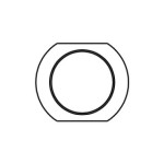 Douille pour platine porte axe Fauteuil roulant 12.7 mm M18x1.5 69 mm