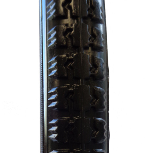 Bandage pour fauteuil roulant en Polyuréthane C2803-G  24 x 1-3/8 (37-540) Talon 19mm noir