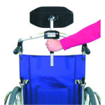 Appui-tête taille L pour fauteuil 42-54 cm fixations pour tubes 22mm