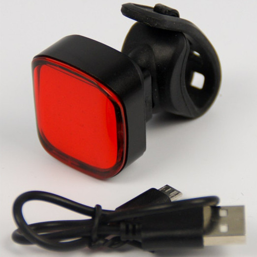 MojiDecor Feu Arrière de Vélo Etanche à LED pour Recharge USB