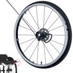 Roue complète OMOBIC frein à disque  24" 540mm Gauche (frein utilisateur)