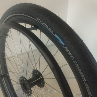 Roue complète Sport Off Road Challenger 22" 484mm VTT et Kit roulements N°5