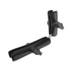 Bras d'extension RAM® de 10" (25.4cm) avec un bras moyen et un bras long pour fauteuil roulant