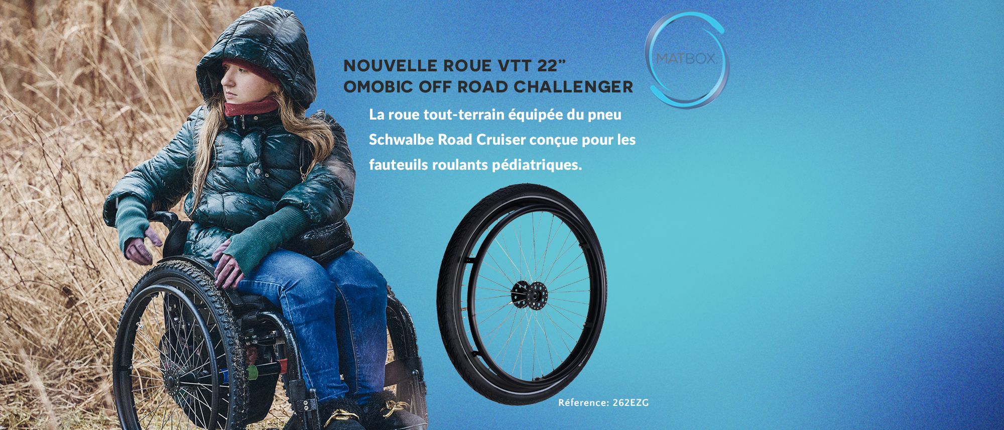 NOUVELLE ROUE VTT OFF ROAD CHALLENGER